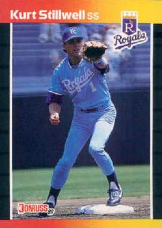 1989 Donruss #322 Kurt Stillwell NM-MT Kansas City Royals 