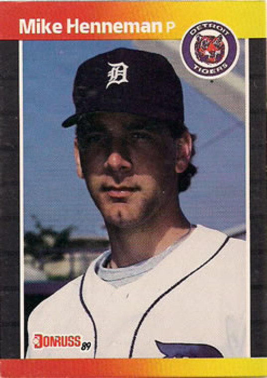 1989 Donruss #327 Mike Henneman NM-MT Detroit Tigers 