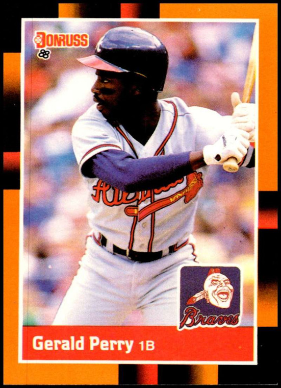 1988 Donruss Baseball's Best #58 Gerald Perry NM-MT  Atlanta Braves 