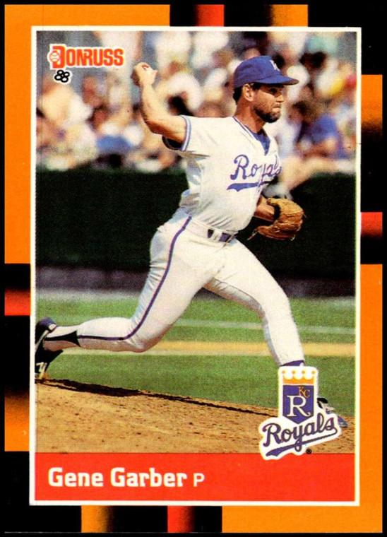 1988 Donruss Baseball's Best #63 Gene Garber NM-MT  Kansas City Royals 