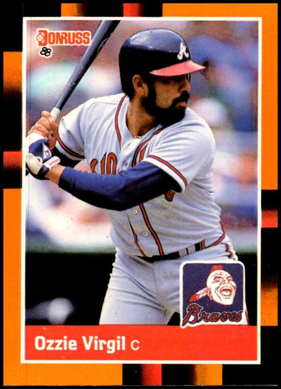 1988 Donruss Baseball's Best #85 Ozzie Virgil NM-MT  Atlanta Braves 