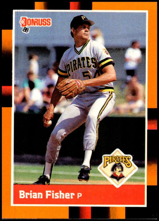1988 Donruss Baseball's Best #101 Brian Fisher NM-MT  Pittsburgh Pirates 