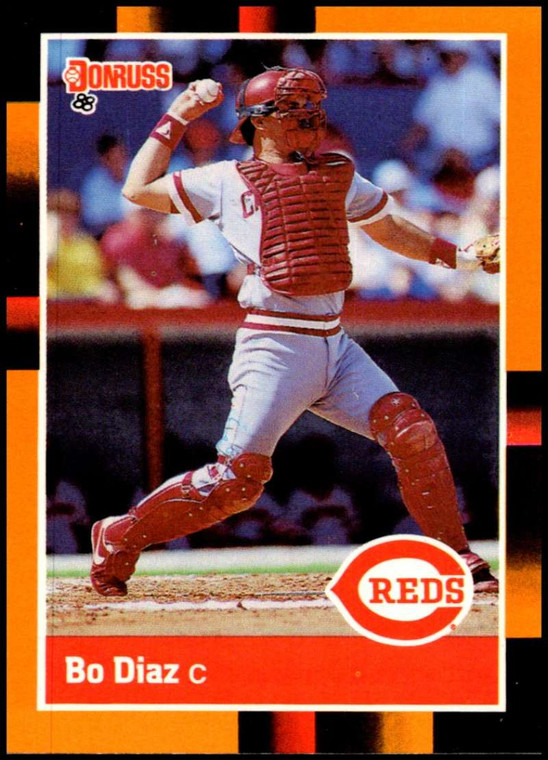 1988 Donruss Baseball's Best #110 Bo Diaz NM-MT  Cincinnati Reds 
