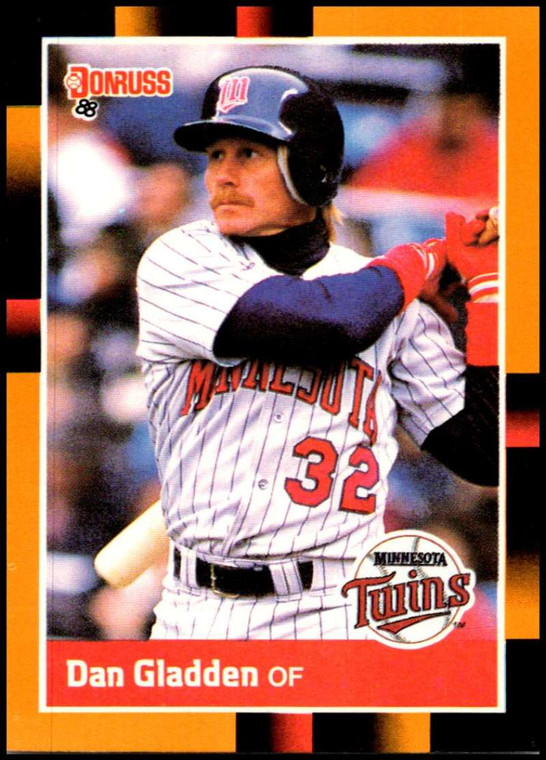 1988 Donruss Baseball's Best #130 Dan Gladden NM-MT  Minnesota Twins 
