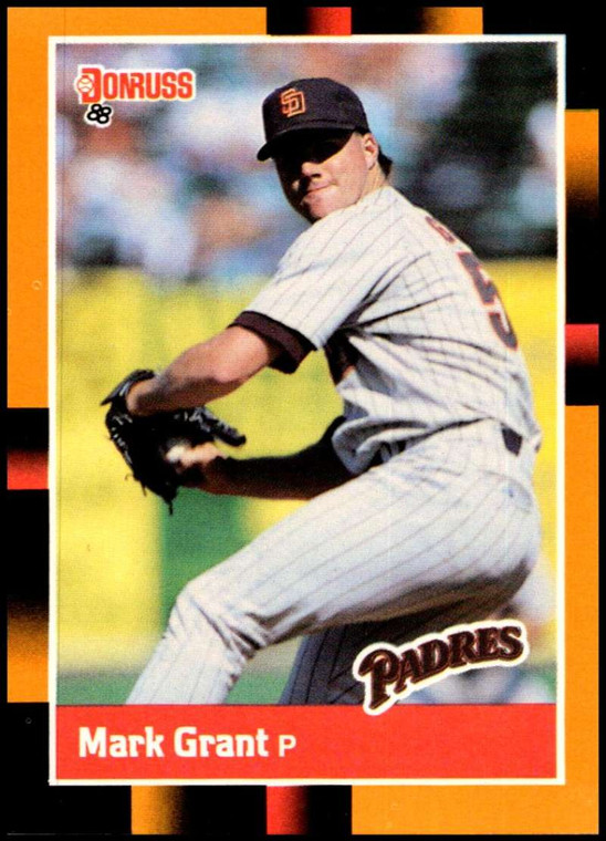 1988 Donruss Baseball's Best #133 Mark Grant NM-MT  San Diego Padres 