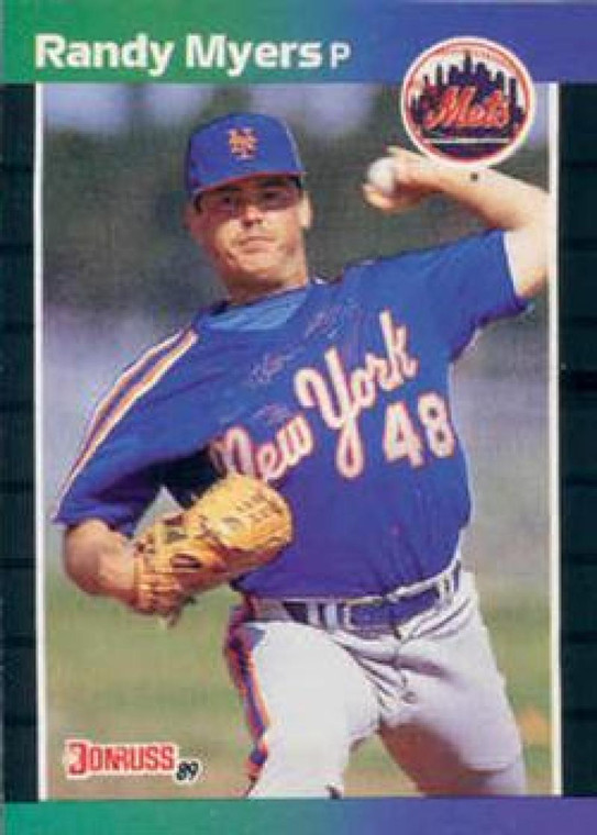 1989 Donruss #336 Randy Myers NM-MT New York Mets 