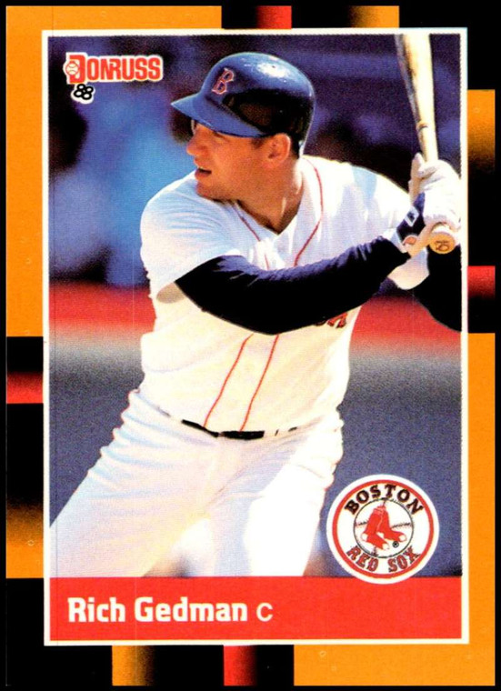 1988 Donruss Baseball's Best #140 Rich Gedman NM-MT  Boston Red Sox 