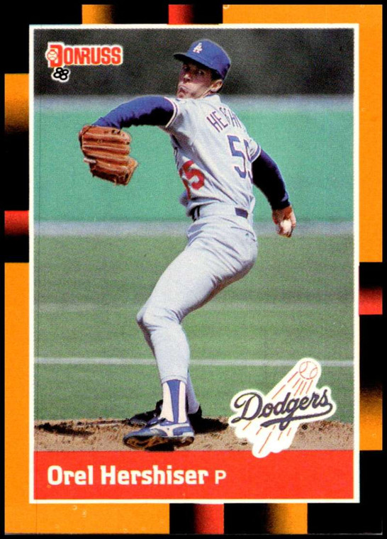 1988 Donruss Baseball's Best #148 Orel Hershiser NM-MT  Los Angeles Dodgers 