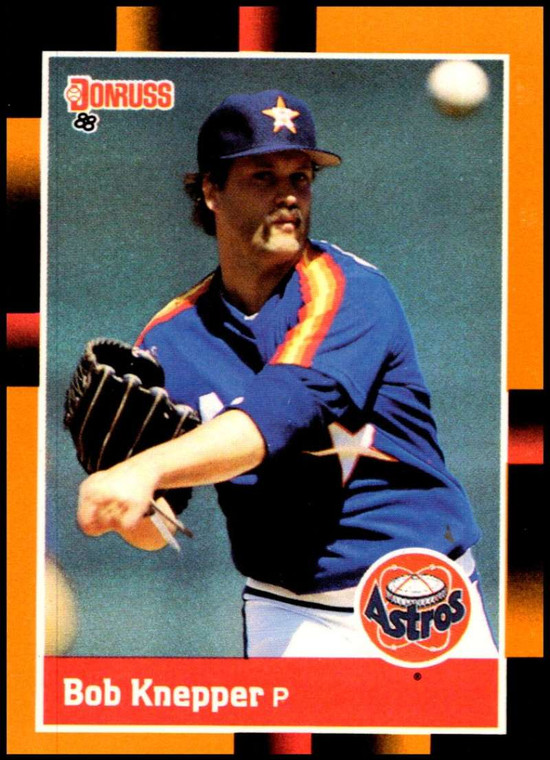 1988 Donruss Baseball's Best #176 Bob Knepper NM-MT  Houston Astros 