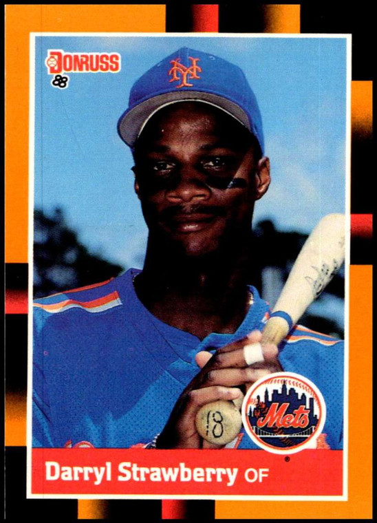 1988 Donruss Baseball's Best #182 Darryl Strawberry NM-MT  New York Mets 