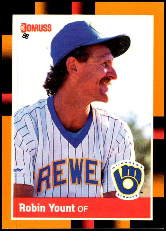 1988 Donruss Baseball's Best #183 Robin Yount NM-MT  Milwaukee Brewers 