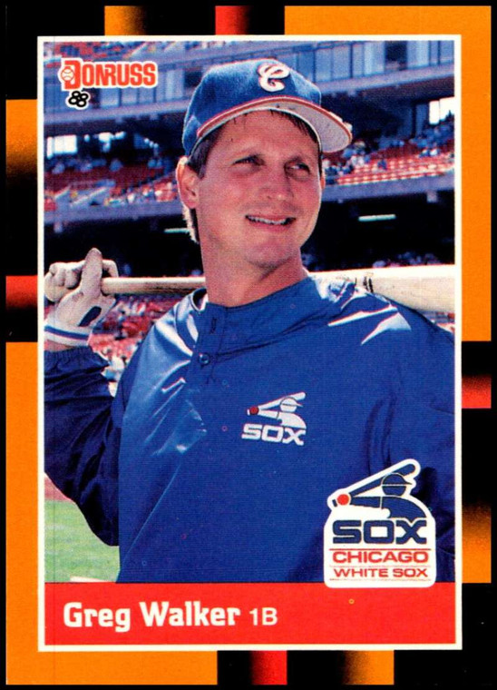 1988 Donruss Baseball's Best #193 Greg Walker NM-MT  Chicago White Sox 