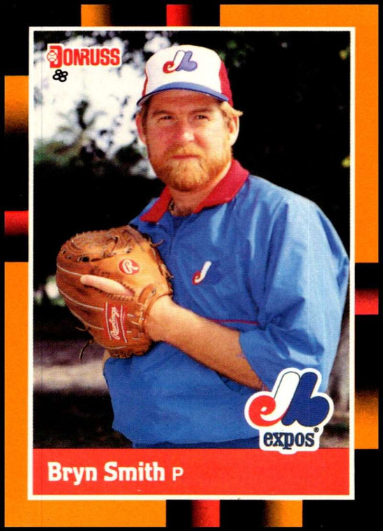 1988 Donruss Baseball's Best #202 Bryn Smith NM-MT  Montreal Expos 