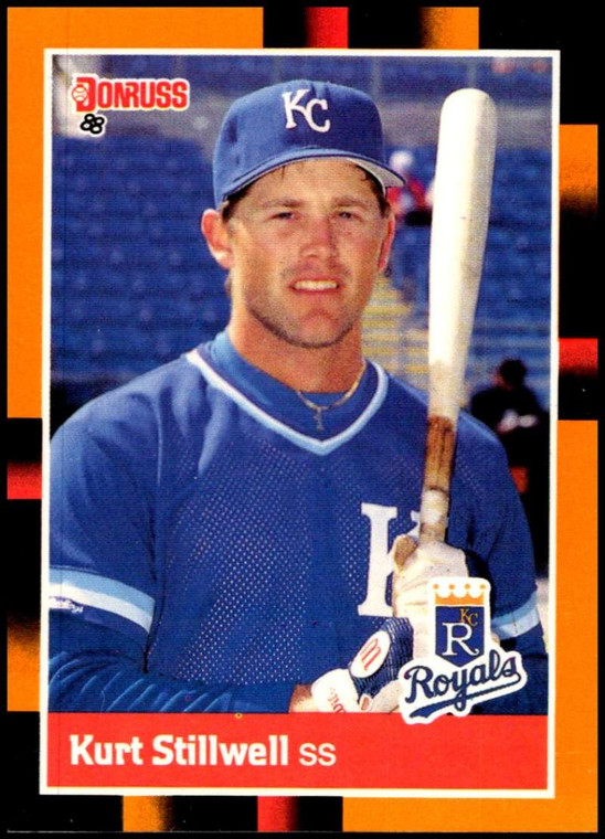 1988 Donruss Baseball's Best #207 Kurt Stillwell NM-MT  Kansas City Royals 