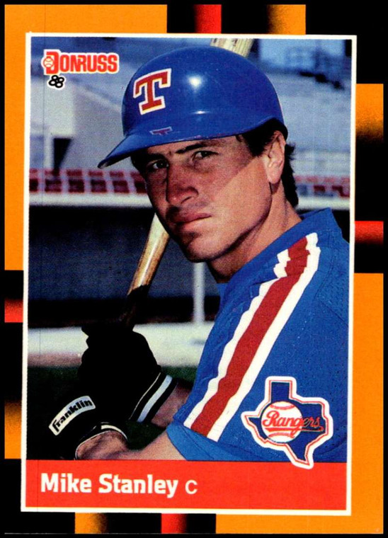 1988 Donruss Baseball's Best #223 Mike Stanley NM-MT  Texas Rangers 