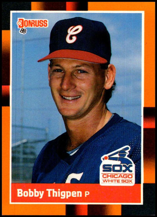 1988 Donruss Baseball's Best #235 Bobby Thigpen NM-MT  Chicago White Sox 