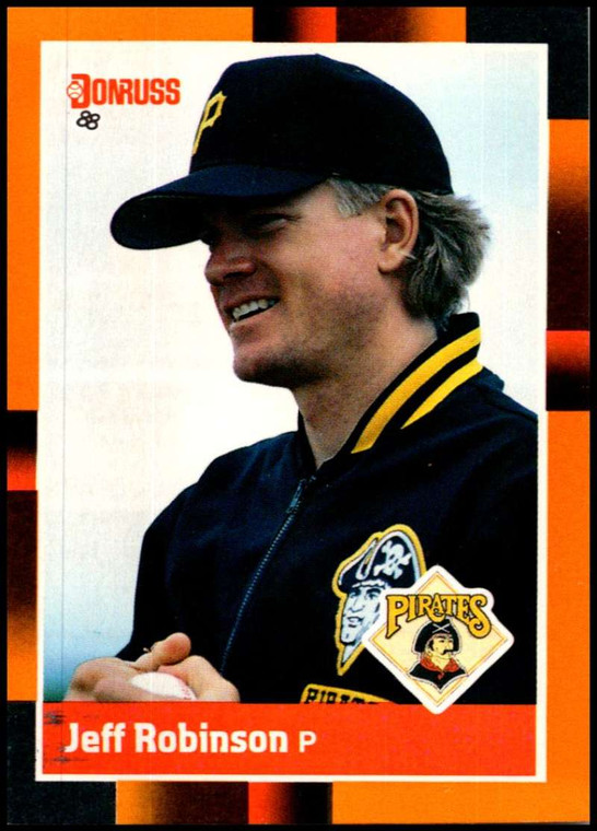 1988 Donruss Baseball's Best #241 Jeff D. Robinson NM-MT  Pittsburgh Pirates 