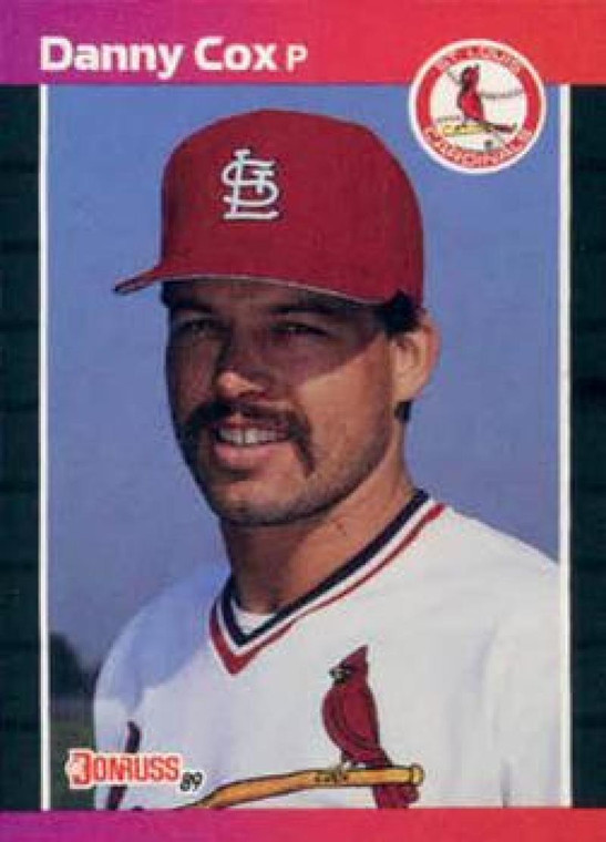 1989 Donruss #348 Danny Cox NM-MT St. Louis Cardinals 