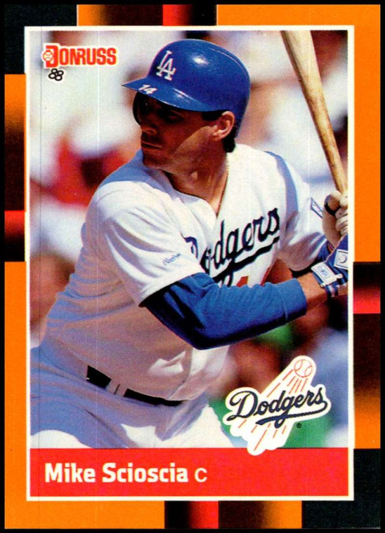 1988 Donruss Baseball's Best #260 Mike Scioscia NM-MT  Los Angeles Dodgers 