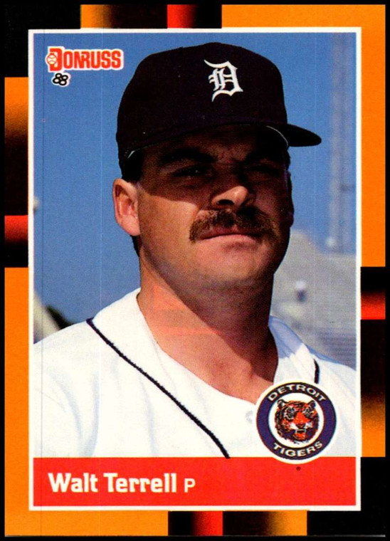 1988 Donruss Baseball's Best #293 Walt Terrell NM-MT  Detroit Tigers 