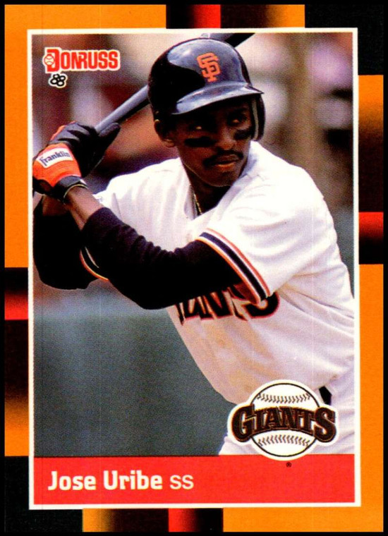 1988 Donruss Baseball's Best #303 Jose Uribe NM-MT  San Francisco Giants 