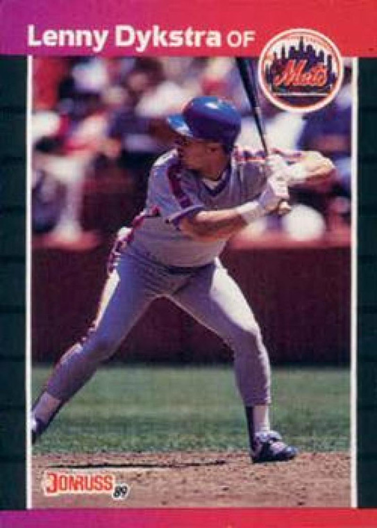 1989 Donruss #353 Lenny Dykstra NM-MT New York Mets 