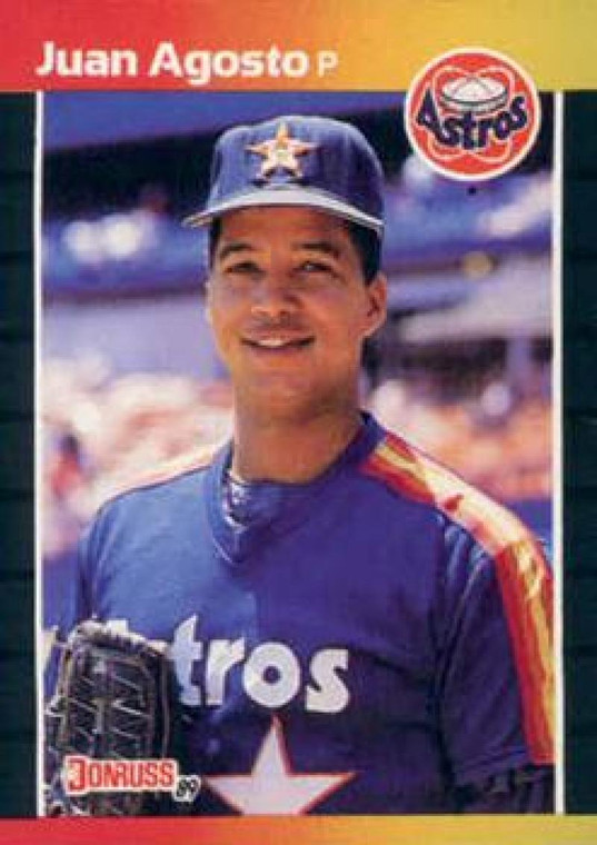 1989 Donruss #354 Juan Agosto NM-MT Houston Astros 