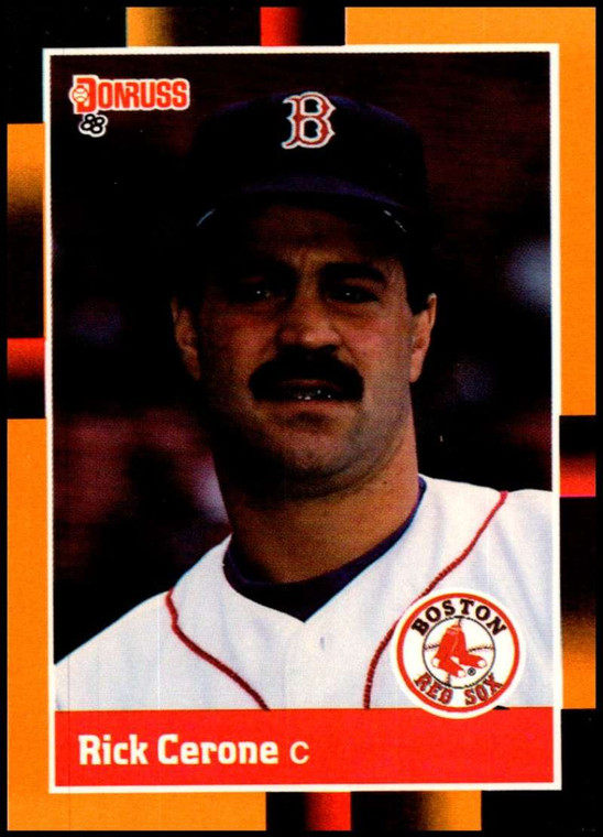 1988 Donruss Baseball's Best #332 Rick Cerone NM-MT  Boston Red Sox 
