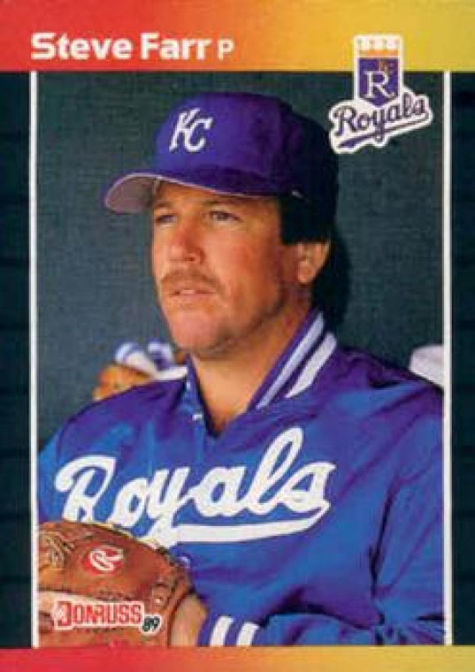 1989 Donruss #356 Steve Farr NM-MT Kansas City Royals 