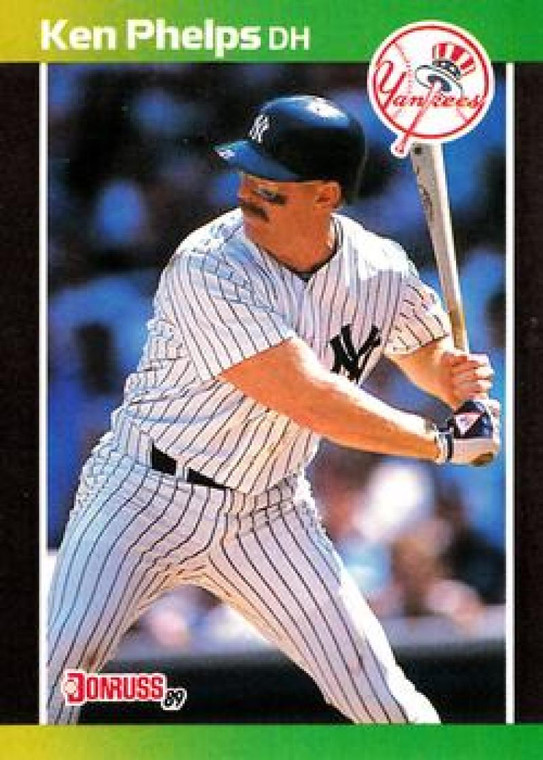 1989 Donruss #363 Ken Phelps NM-MT New York Yankees 