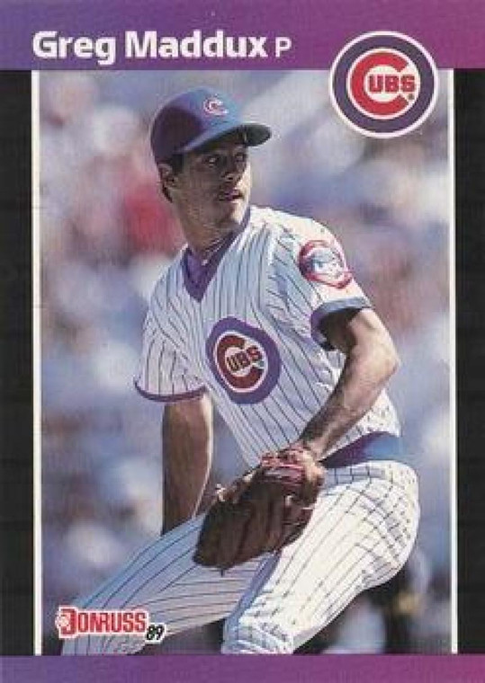 1989 Donruss #373 Greg Maddux NM-MT Chicago Cubs 