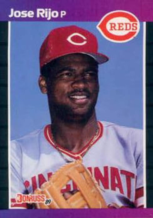 1989 Donruss #375 Jose Rijo NM-MT Cincinnati Reds 