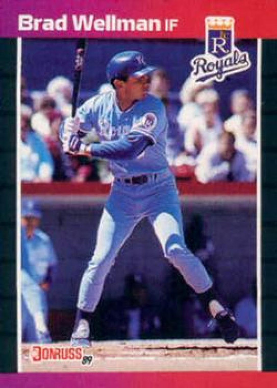 1989 Donruss #380 Brad Wellman NM-MT Kansas City Royals 