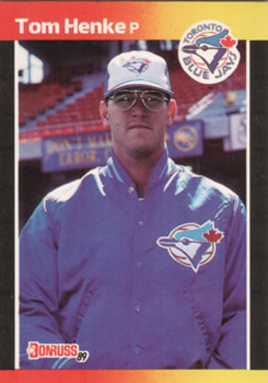 1989 Donruss #385 Tom Henke NM-MT Toronto Blue Jays 