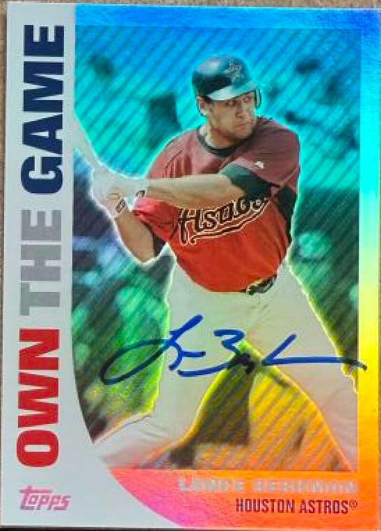 Lance Berkman Autographed 2008 Topps - Own the Game #OTG9 