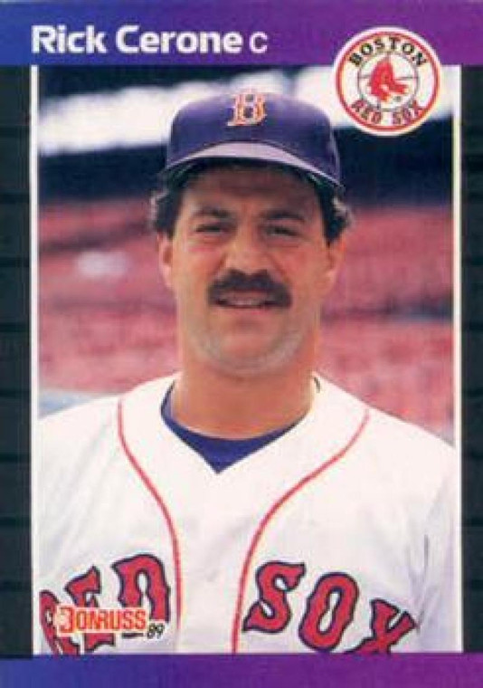 1989 Donruss #398 Rick Cerone NM-MT Boston Red Sox 