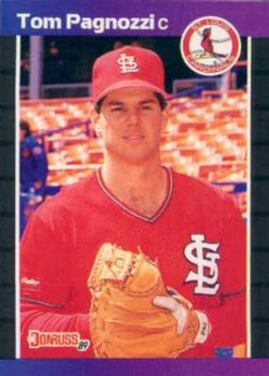 1989 Donruss #399 Tom Pagnozzi NM-MT St. Louis Cardinals 