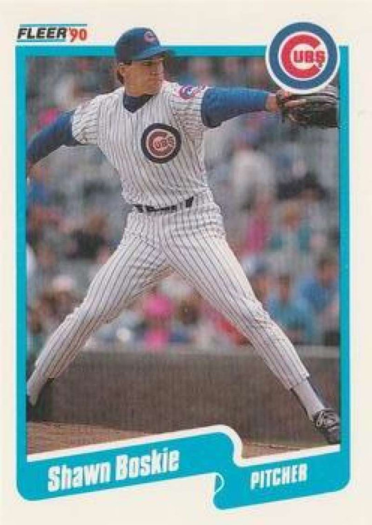 1990 Fleer Update #U-7 Shawn Boskie NM-MT  RC Rookie Chicago Cubs 