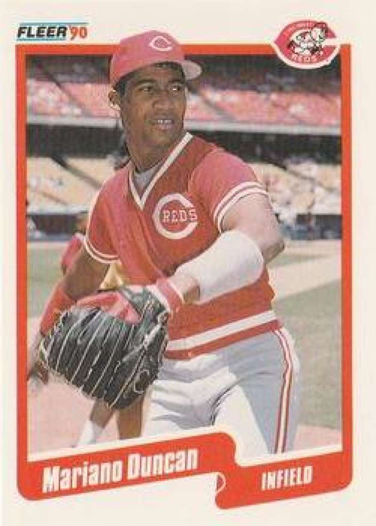 1990 Fleer Update #U-12 Mariano Duncan NM-MT  Cincinnati Reds 