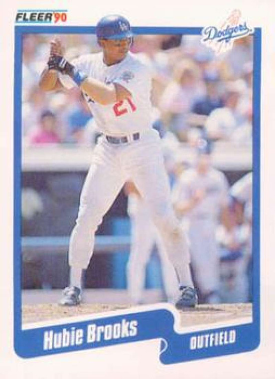 1990 Fleer Update #U-19 Hubie Brooks NM-MT  Los Angeles Dodgers 