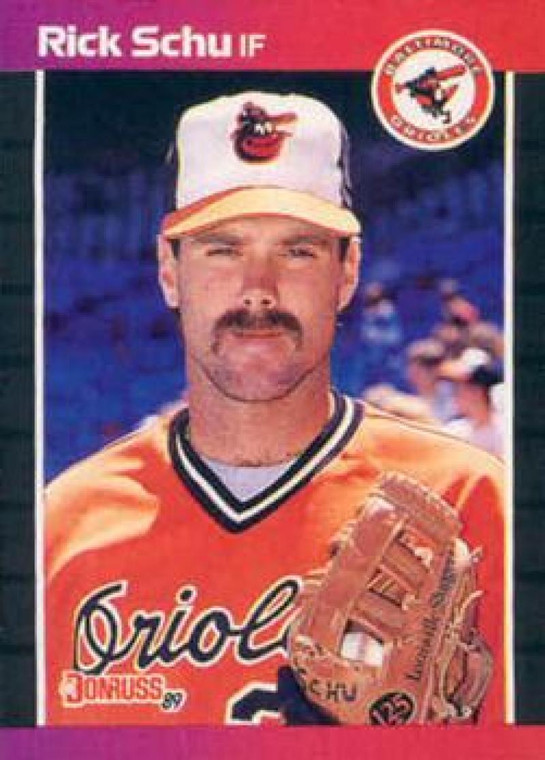 1989 Donruss #406 Rick Schu NM-MT Baltimore Orioles 