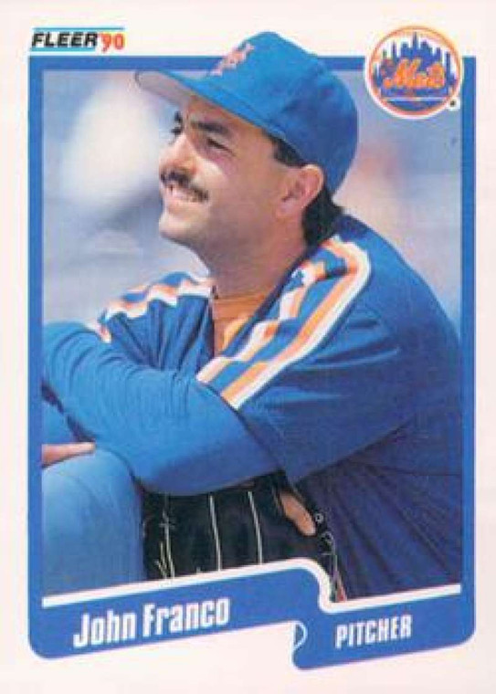 1990 Fleer Update #U-35 John Franco NM-MT  New York Mets 
