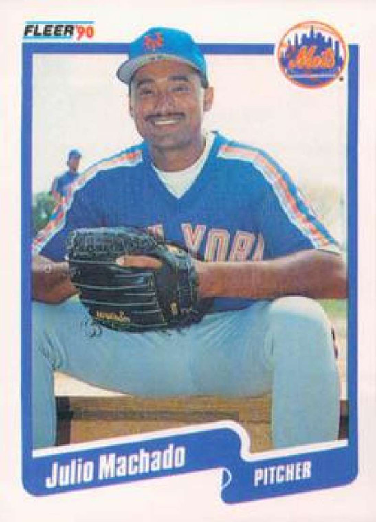 1990 Fleer Update #U-37 Julio Machado NM-MT  RC Rookie New York Mets 