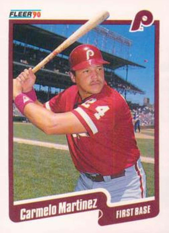 1990 Fleer Update #U-44 Carmelo Martinez NM-MT  Philadelphia Phillies 
