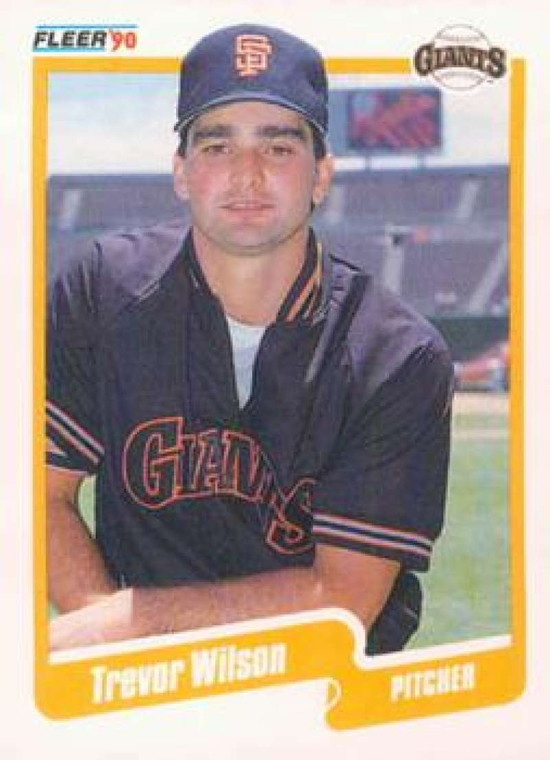 1990 Fleer Update #U-64 Trevor Wilson NM-MT  San Francisco Giants 