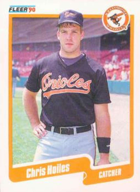 1990 Fleer Update #U-65 Chris Hoiles NM-MT  RC Rookie Baltimore Orioles 