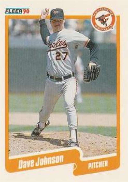 1990 Fleer Update #U-67 Dave Johnson NM-MT  RC Rookie Baltimore Orioles 