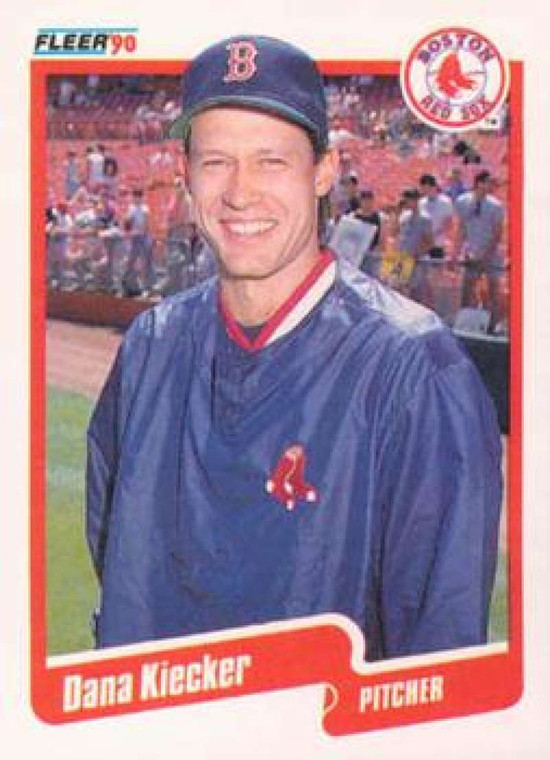 1990 Fleer Update #U-72 Dana Kiecker NM-MT  RC Rookie Boston Red Sox 