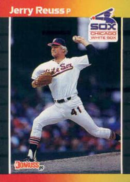 1989 Donruss #413 Jerry Reuss NM-MT Chicago White Sox 