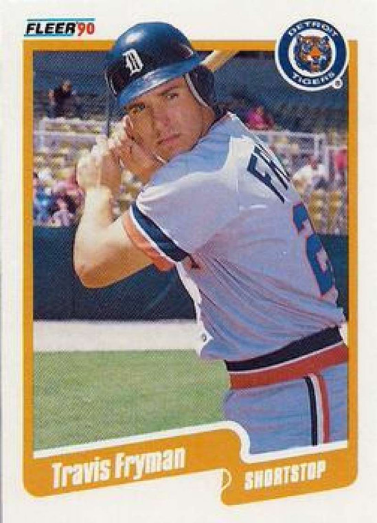 1990 Fleer Update #U-96 Travis Fryman NM-MT  RC Rookie Detroit Tigers 